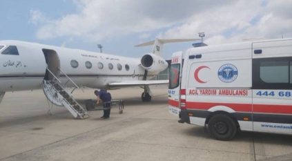 قنصلية المملكة في إسطنبول: نقل مواطن بالإخلاء الطبي إلى الرياض