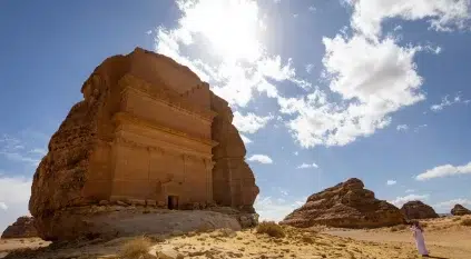 مدائن صالح درة تاج المناطق الأثرية السعودية