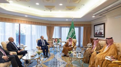 لقاءات فيصل بن فرحان ووزراء خارجية ليبيا والمغرب وسوريا