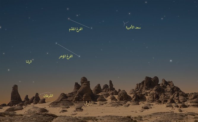 اليوم دخول طالع الشرطين أول منازل القمر