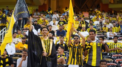 جماهير الاتحاد تخطف الأنظار باحتفالها بالتتويج بـ دوري روشن