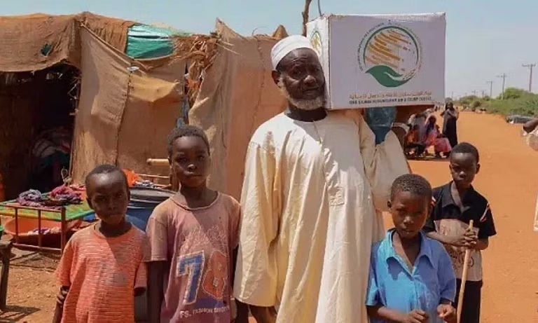 تبرعات الحملة السعودية لإغاثة السودان تتخطى المليون ريال