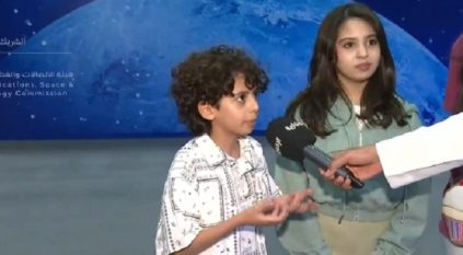 مشاعر طفل سعودي تجاه رائدة الفضاء ريانة برناوي