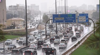 توقعات بهطول أمطار وسحب ركامية رعدية على الرياض