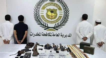 الإطاحة بمهربي ومروجي المخدرات في نجران وجازان