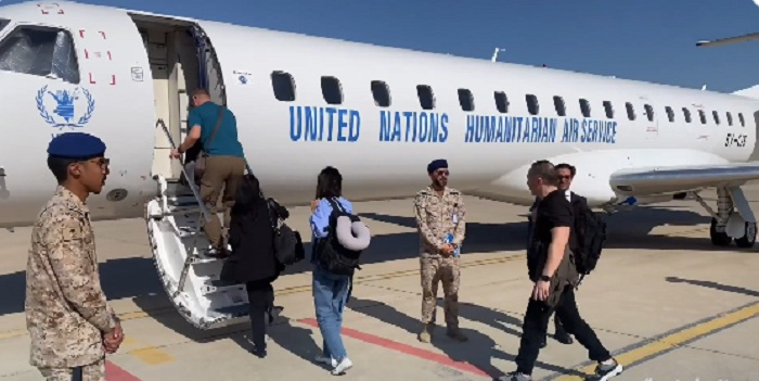 إقلاع طائرة أممية من جدة لإجلاء 25 دبلوماسيًا من السودان