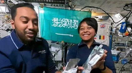 القهوة السعودية حاضرة في رحلة الفضاء الدولية