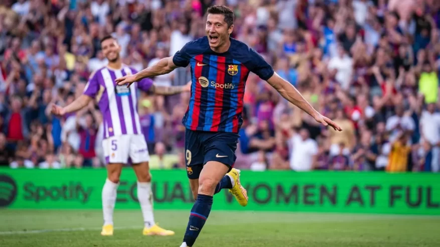 برشلونة يجد بديل ليفاندوفسكي
