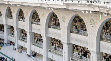 “شؤون الحرمين” تستحدث خدمة جديدة داخل الرواق السعودي