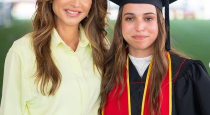 لقطات توثق فرحة الملكة رانيا بتخرج ابنتها الأميرة سلمى