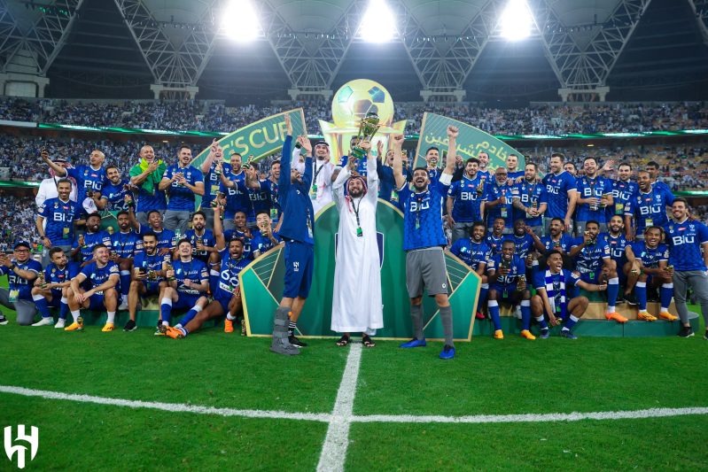 الهلال بطل كأس الملك