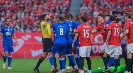 نواف شكر الله: ركلة جزاء غير محتسبة لـ الهلال بالشوط الأول