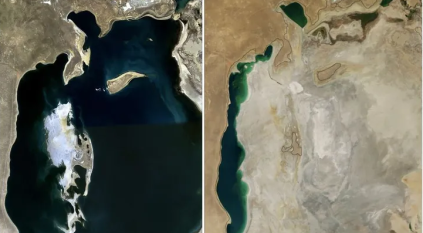انحسار المياه في أكثر من نصف بحيرات العالم وسدوده