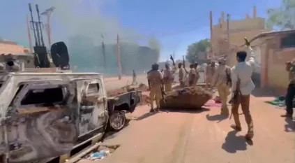 تجدد القصف المدفعي في شمال أم درمان بالخرطوم