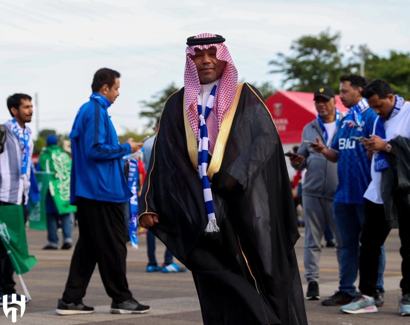 جماهير الهلال قبل نهائي آسيا