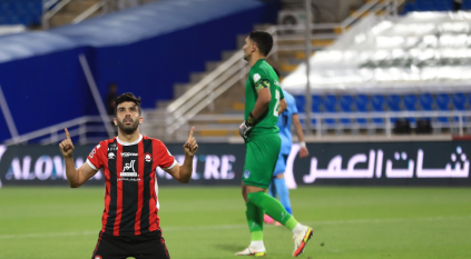 كريم البركاوي رابع أسرع لاعب يسجل هاتريك بـ الدوري السعودي