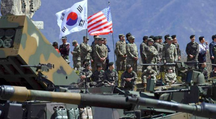 مناورات أمريكية – كورية جنوبية بالذخيرة الحيّة قرب نظيرتها الشمالية