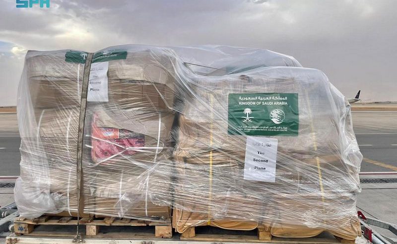 وصول الطائرة الإغاثية السعودية الـ 13 لمساعدة الشعب السوداني