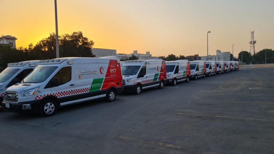 الهلال الأحمر يشارك بـ 25 فرقة إسعافية استعداداً لقمة جدة