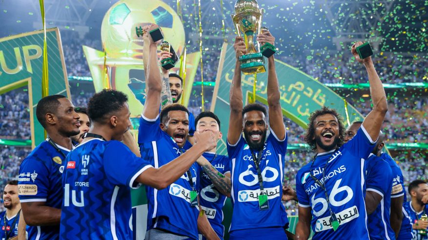 الهلال يتوج بـ18 لقبًا في مايو