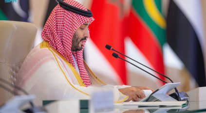 محمد بن سلمان يعلن اعتماد إعلان جدة في ختام القمة العربية