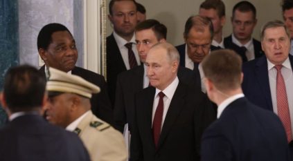 بوتين يقاطع كلمات الوفد الإفريقي بسبب كلماتهم عن أوكرانيا