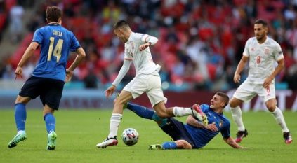 موعد مباراة إسبانيا وإيطاليا في نصف نهائي دوري الأمم الأوروبية