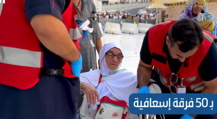 “المواطن” توثق جهود الهلال الأحمر لعلاج الإجهاد الحراري بالمسجد الحرام