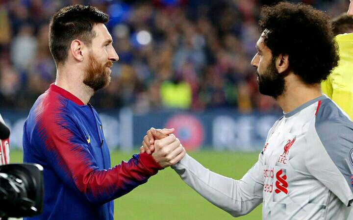 محمد صلاح - ليونيل ميسي