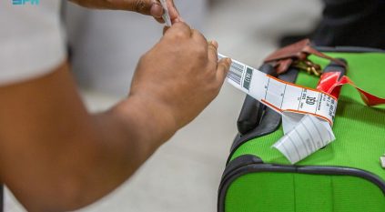 الترميز بطريق مكة يحفظ الأمتعة ويضمن وصولها بأمان لسكن الحجاج