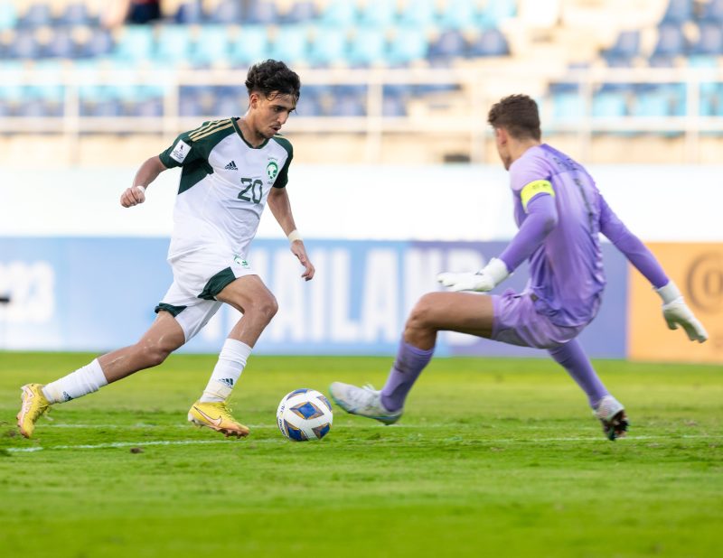 نواف البشري لاعب المنتخب السعودي