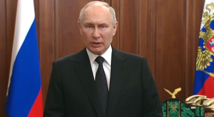 بوتين يتوعد: قائد قوات فاجنر خائن وعقابه سيكون قاسياً