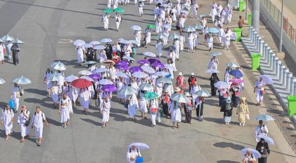 6 نصائح للحجاج لتجنب الإصابة بالإجهاد الحراري