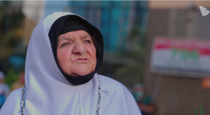 من كردستان الحاجة رابعة تحج حجتها الأولى في عمر الـ 103