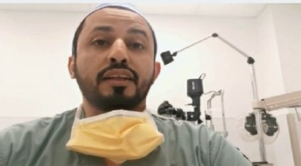 طبيب سعودي يعيد البصر لمواطن كندي