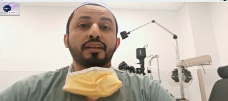 طبيب سعودي يعيد البصر لمواطن كندي