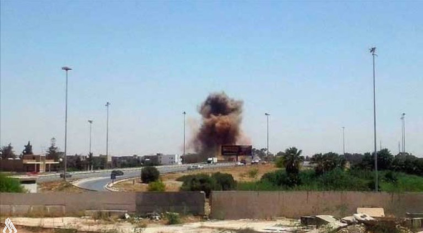 قصف قاعدة جوية شرق ليبيا تنتشر بها قوات فاغنر