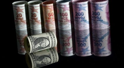 هبوط جديد لـ الليرة التركية أمام الدولار