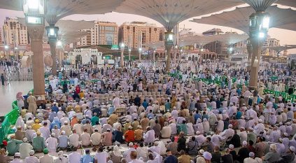 وصول أكثر من 431 ألف حاج إلى المدينة المنورة