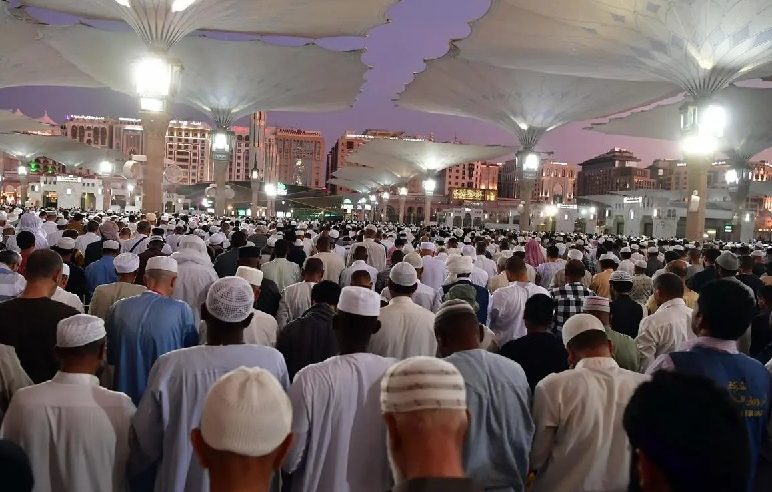 وصول أكثر من 600 ألف حاج إلى المدينة المنورة