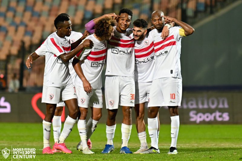 الزمالك ضد المقاولون