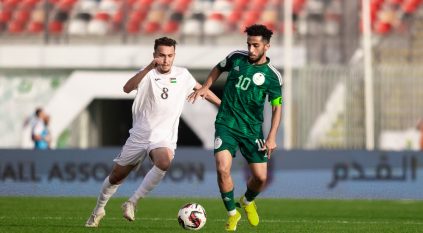 المنتخب السعودي إلى نصف نهائي دورة الألعاب العربية