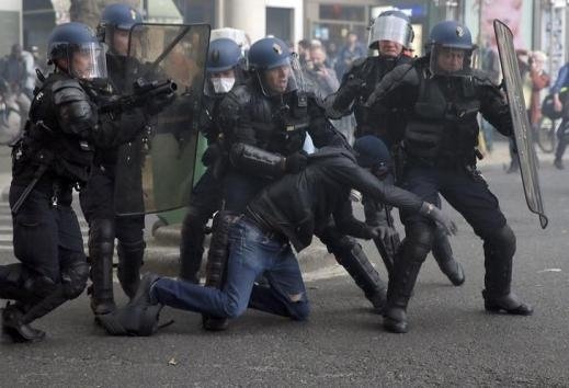 مظاهرات فرنسا اليوم