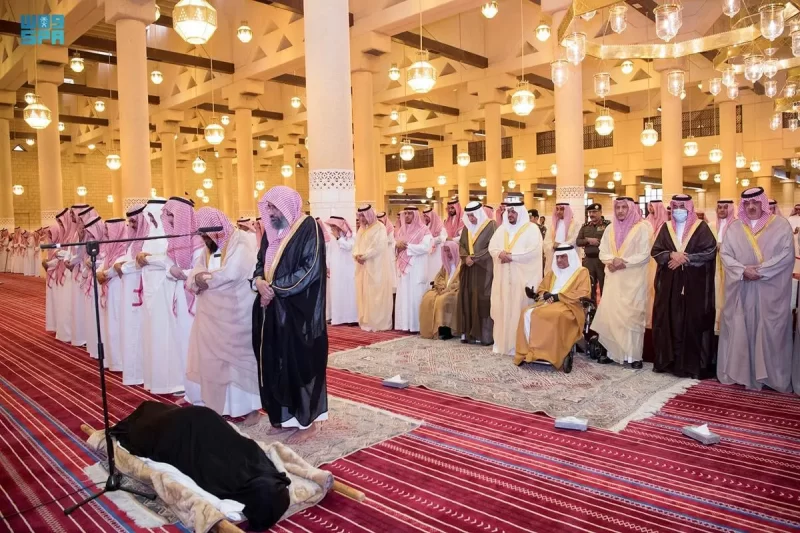 الصلاة على الأميرة حصة بنت عبدالله