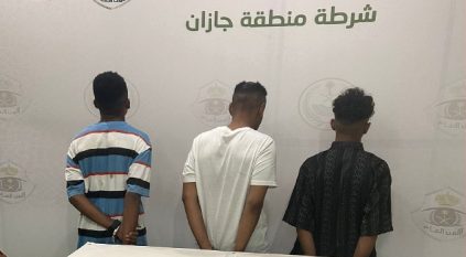 القبض على 3 مروجين وإحباط تهريب القات في جازان