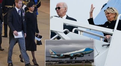 هاري وميجان غير مرحب بهما على طائرة الرئاسة الأمريكية
