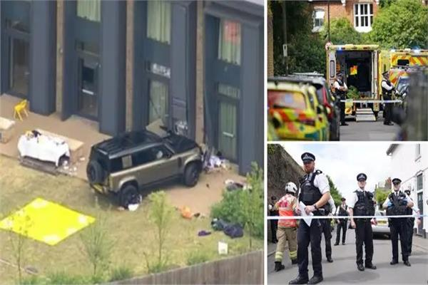 اصطدام سيارة بمدرسة في لندن وإصابة 9 أشخاص