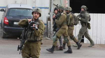 استشهاد فلسطينيين بنيران قوات إسرائيلية في نابلس