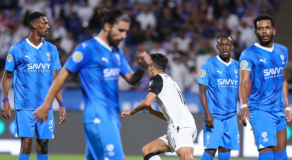 تعادل بين الهلال والسد في الشوط الأول