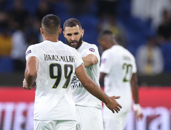 حمدالله وبنزيما - 2 - الاتحاد والترجي - الاتحاد ضد الترجي